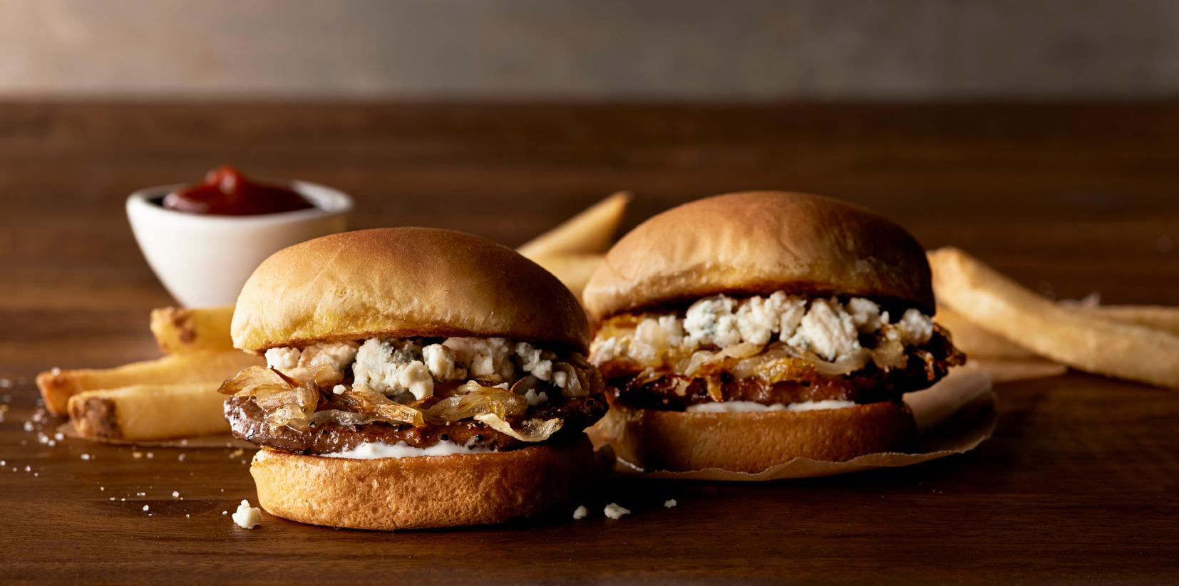 Blue Cheese Sliders