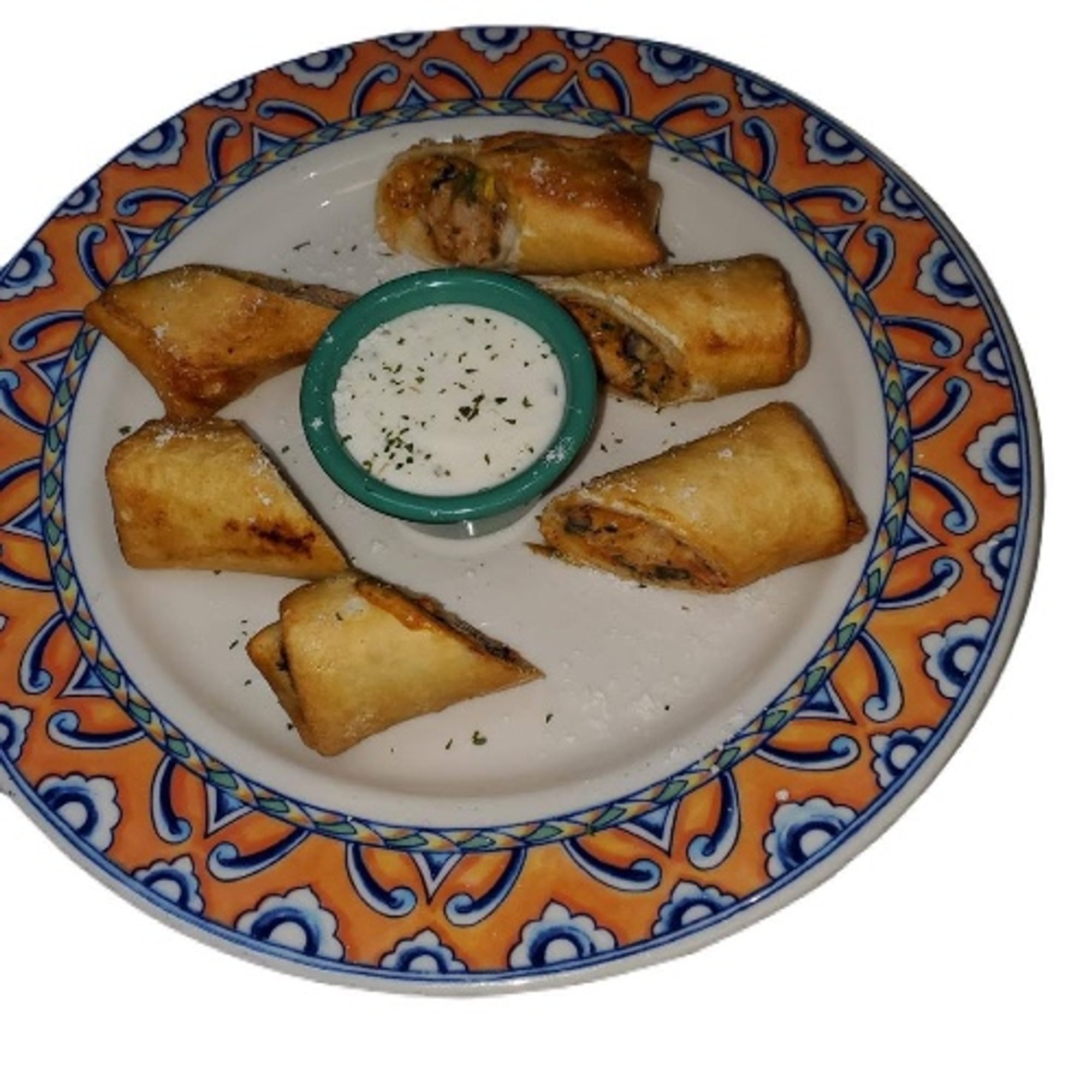 Southwest Chicken Egg Rolls
