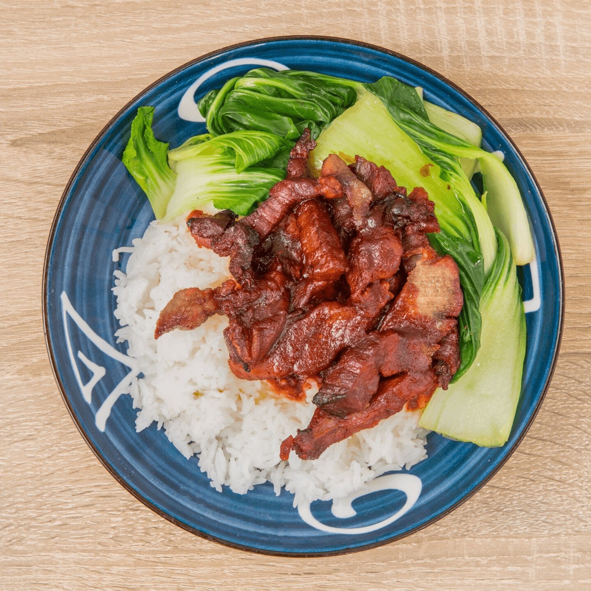 Roast Pork Over Rice 叉烧饭