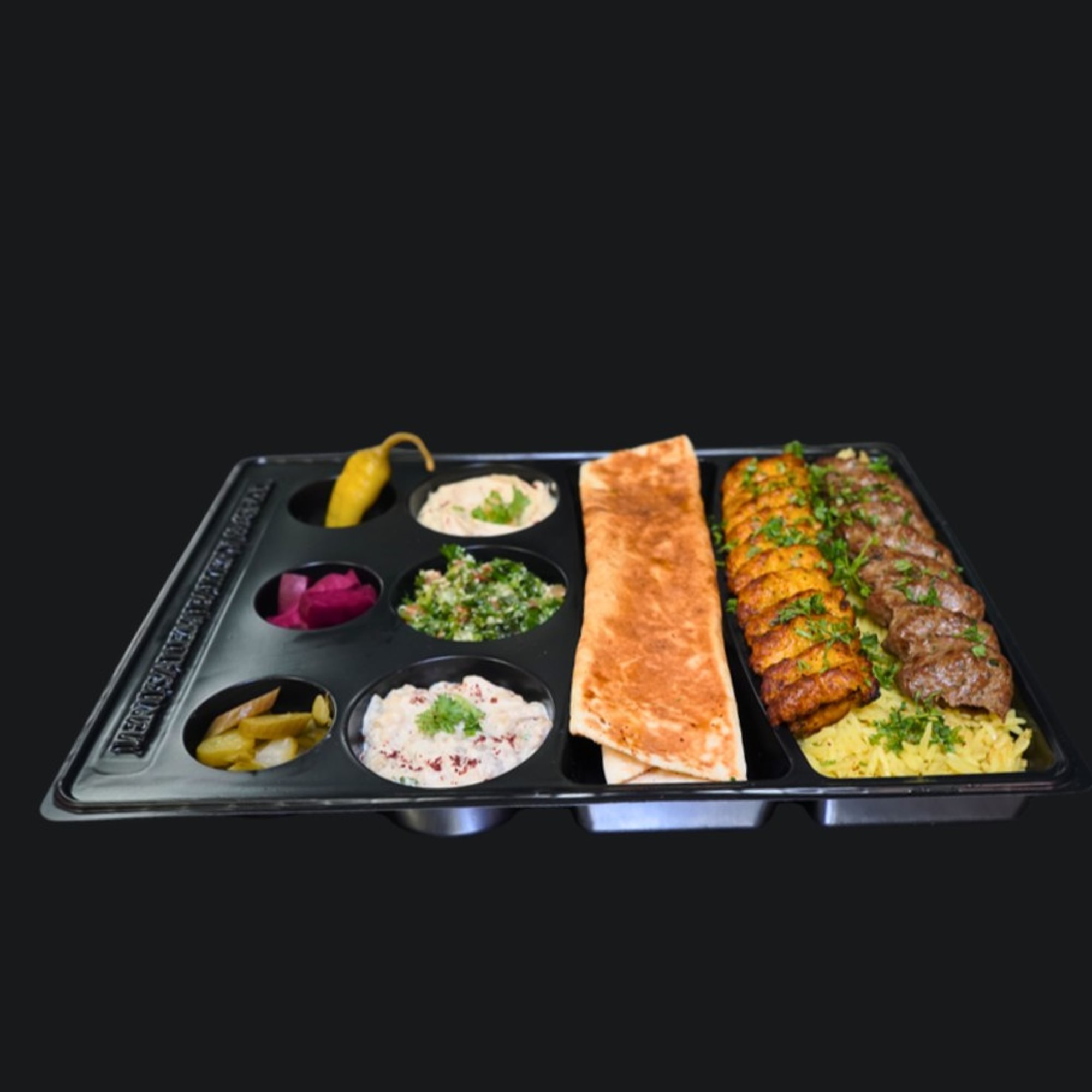 Spicy Mix Kabob Platter
