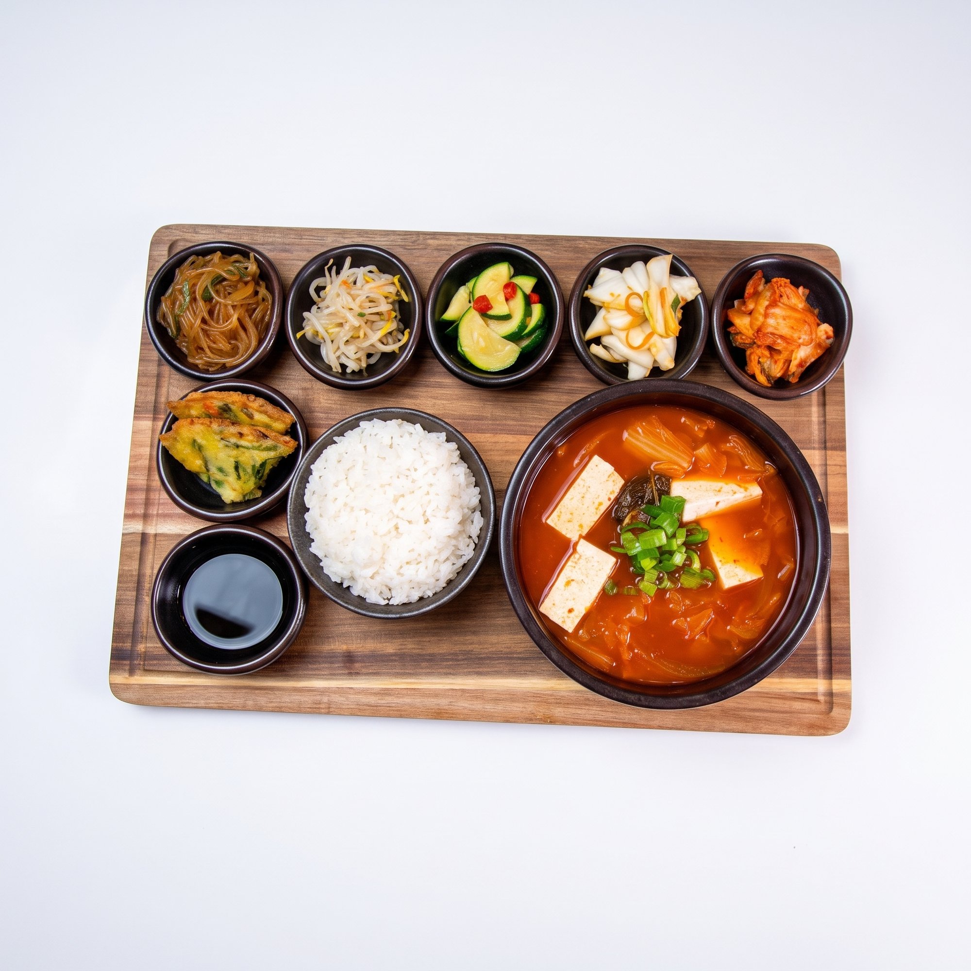 Kimchi Jjigae Meal