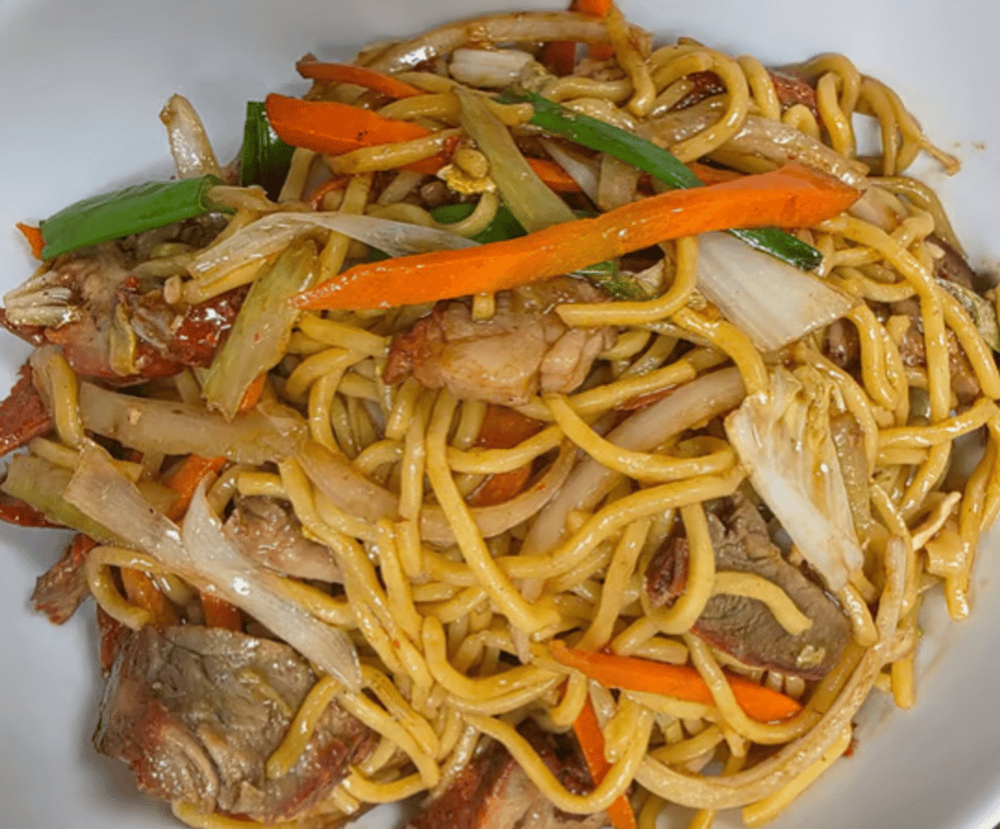L7. Roast Pork Lo Mein