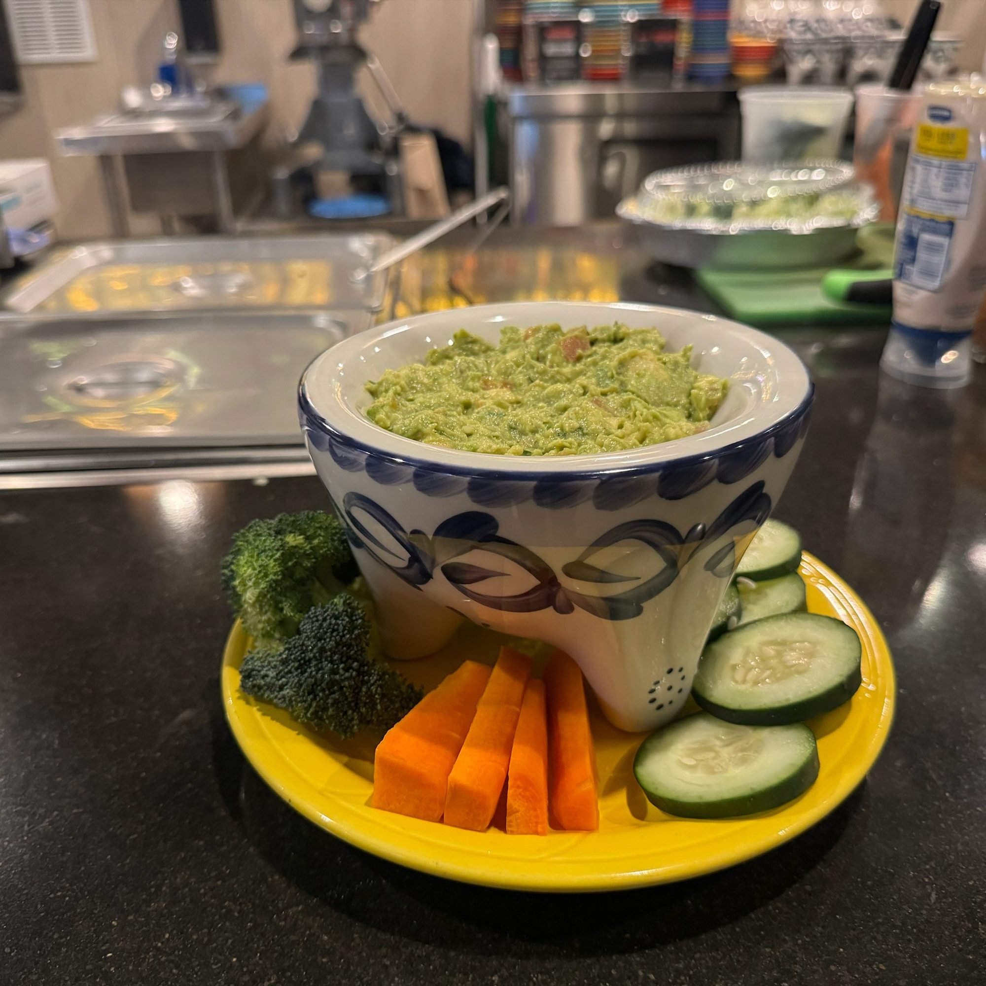 Guac and Veggies
