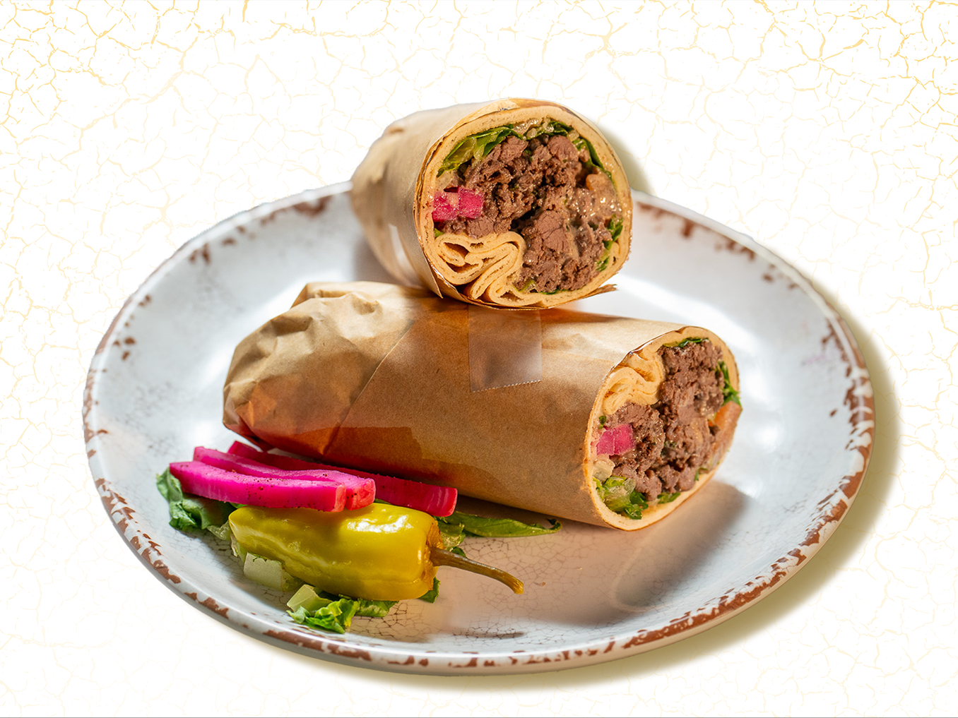 Beef Shawarma Wrap