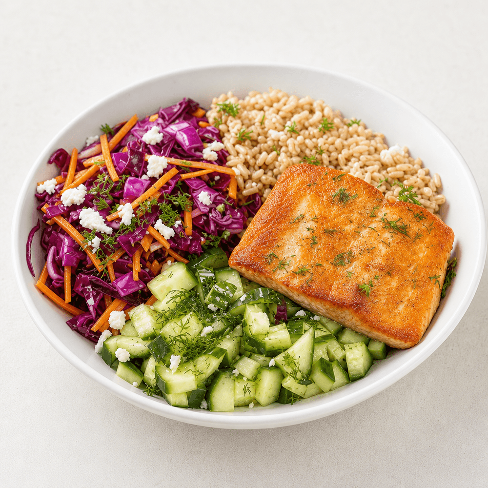 Power Protein Salad w/ Salmon