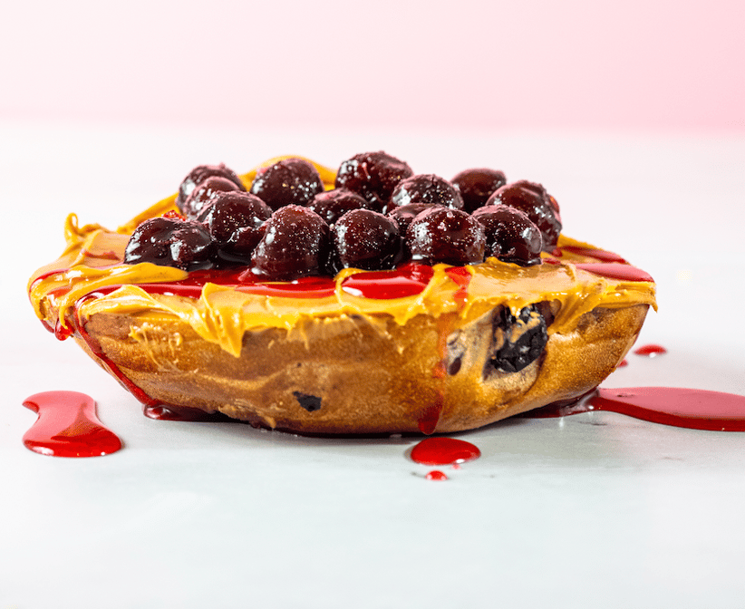 Peanut Butter & Jelly Open Face