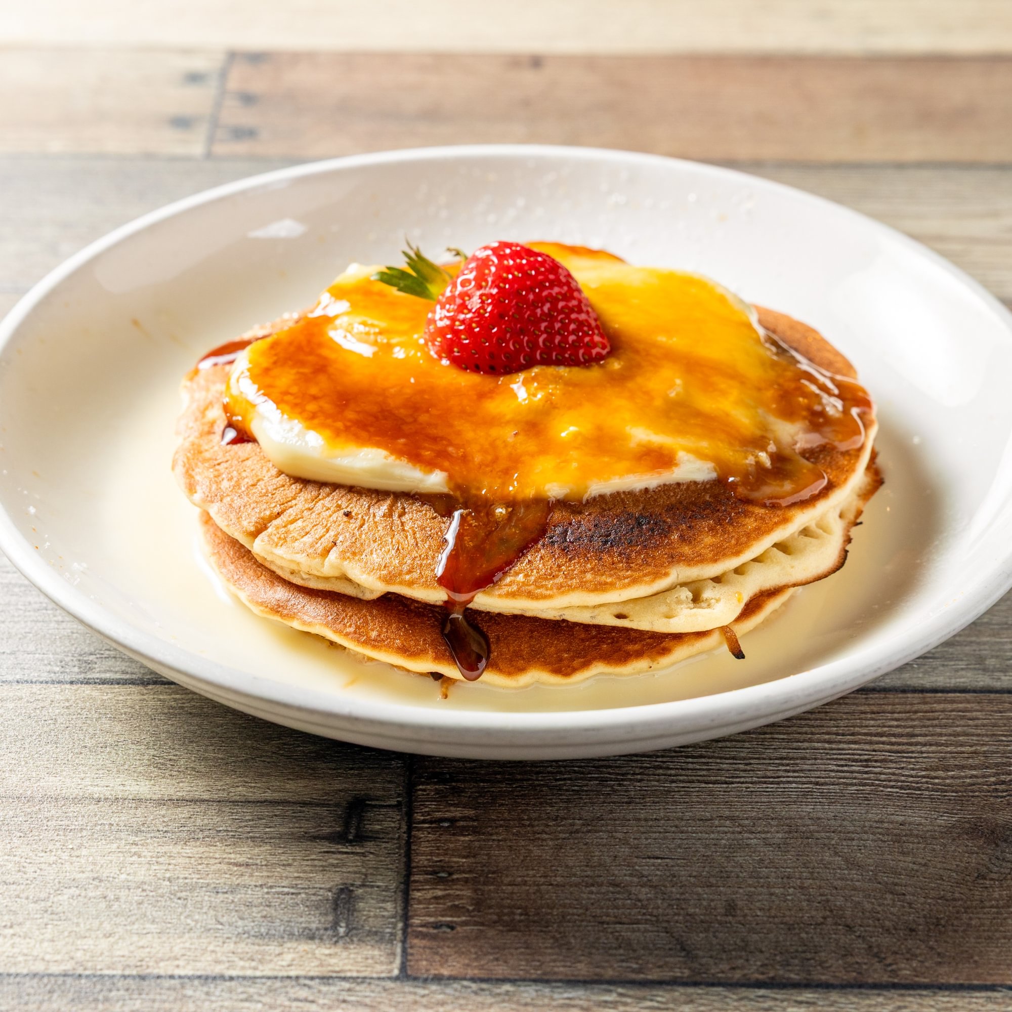 Creme Brulee Pancakes