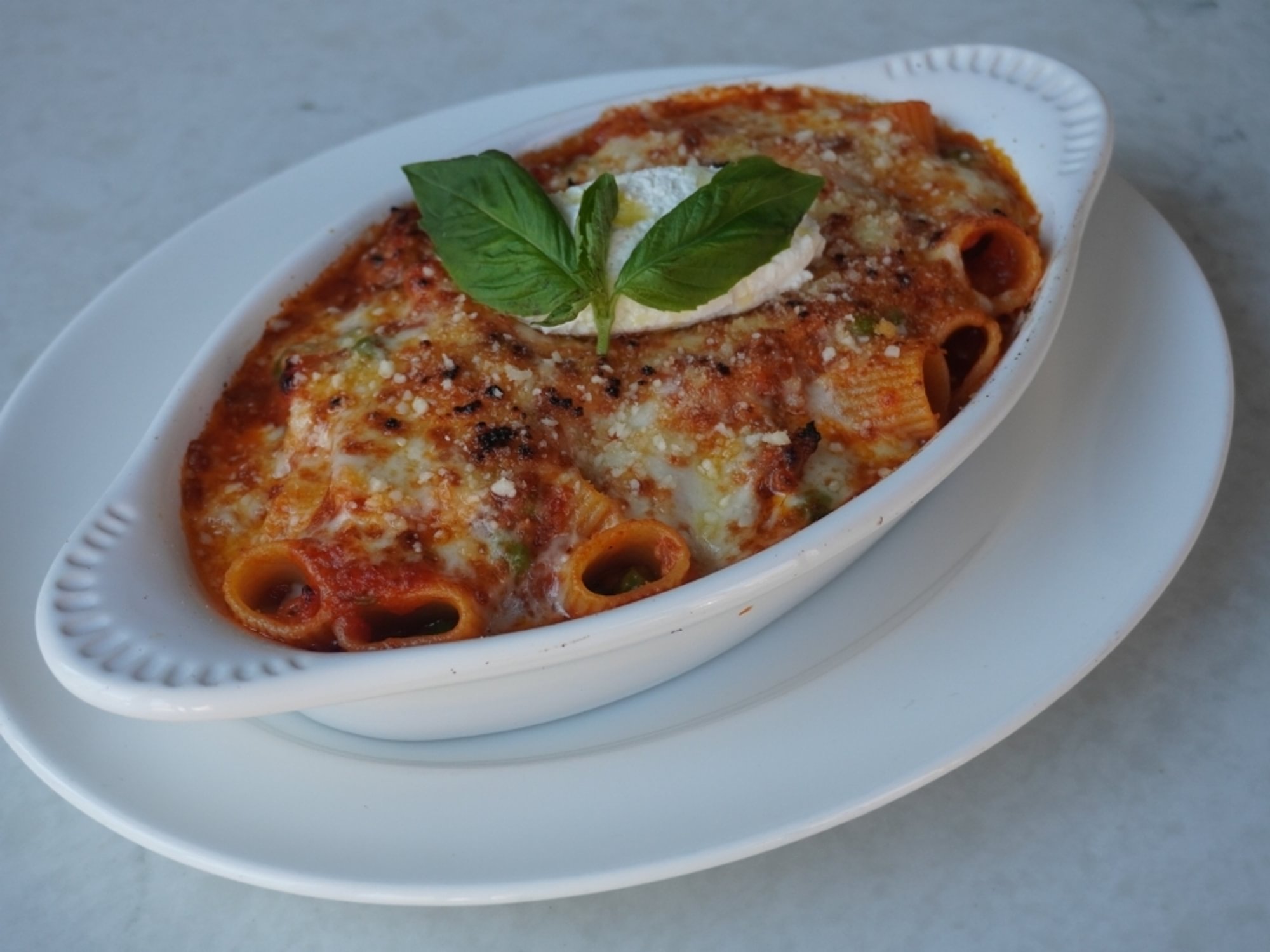 Baked Mezzi Rigatoni