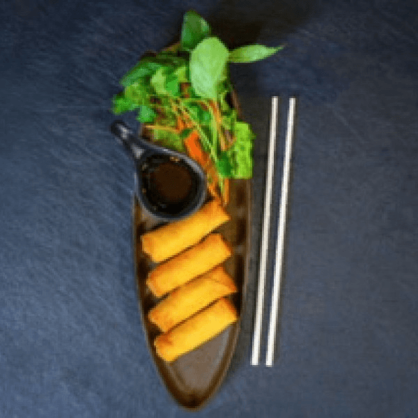 Pork & Taro Crispy egg rolls