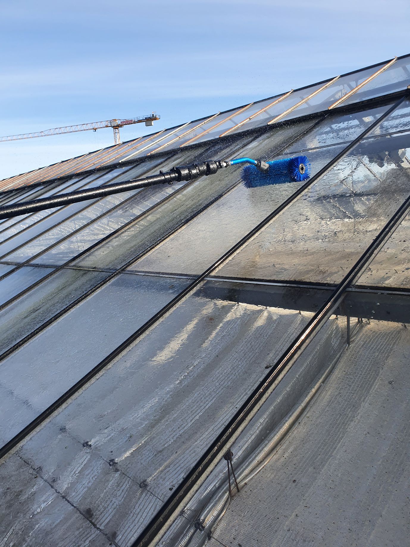 NETTOYAGE DES LAMELLES, SOLAIRE & PHOTOVOLTAÏQUE