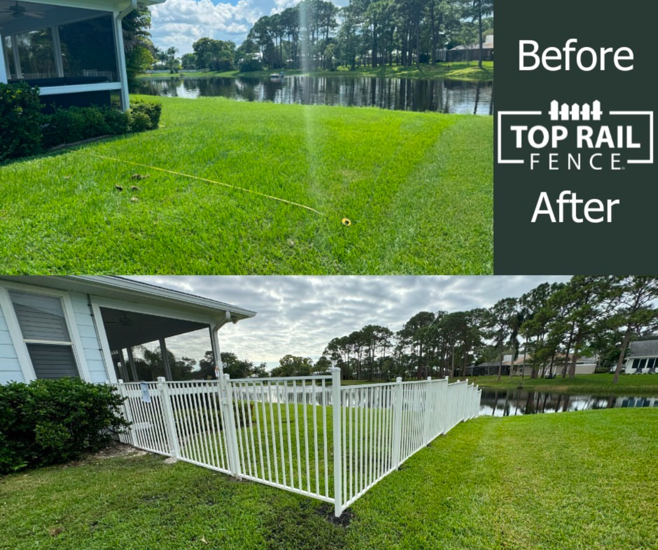 Top Rail Fence Pompano Beach Image