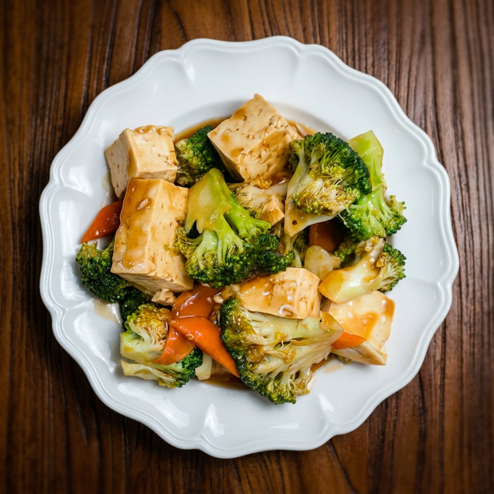 Tofu with Broccoli