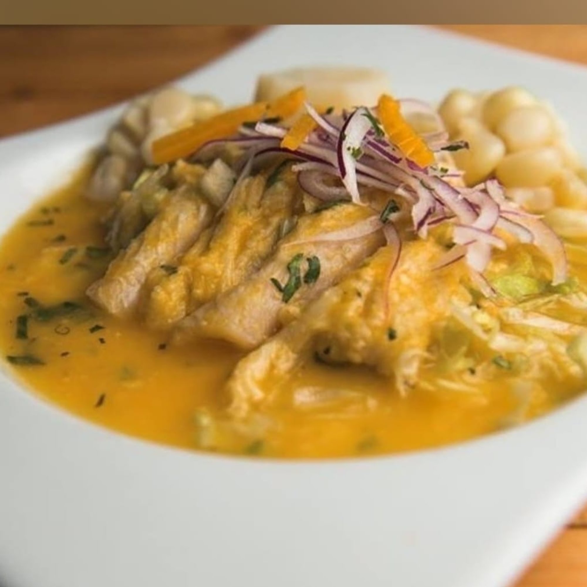 Tapa De Tiradito De Pescado