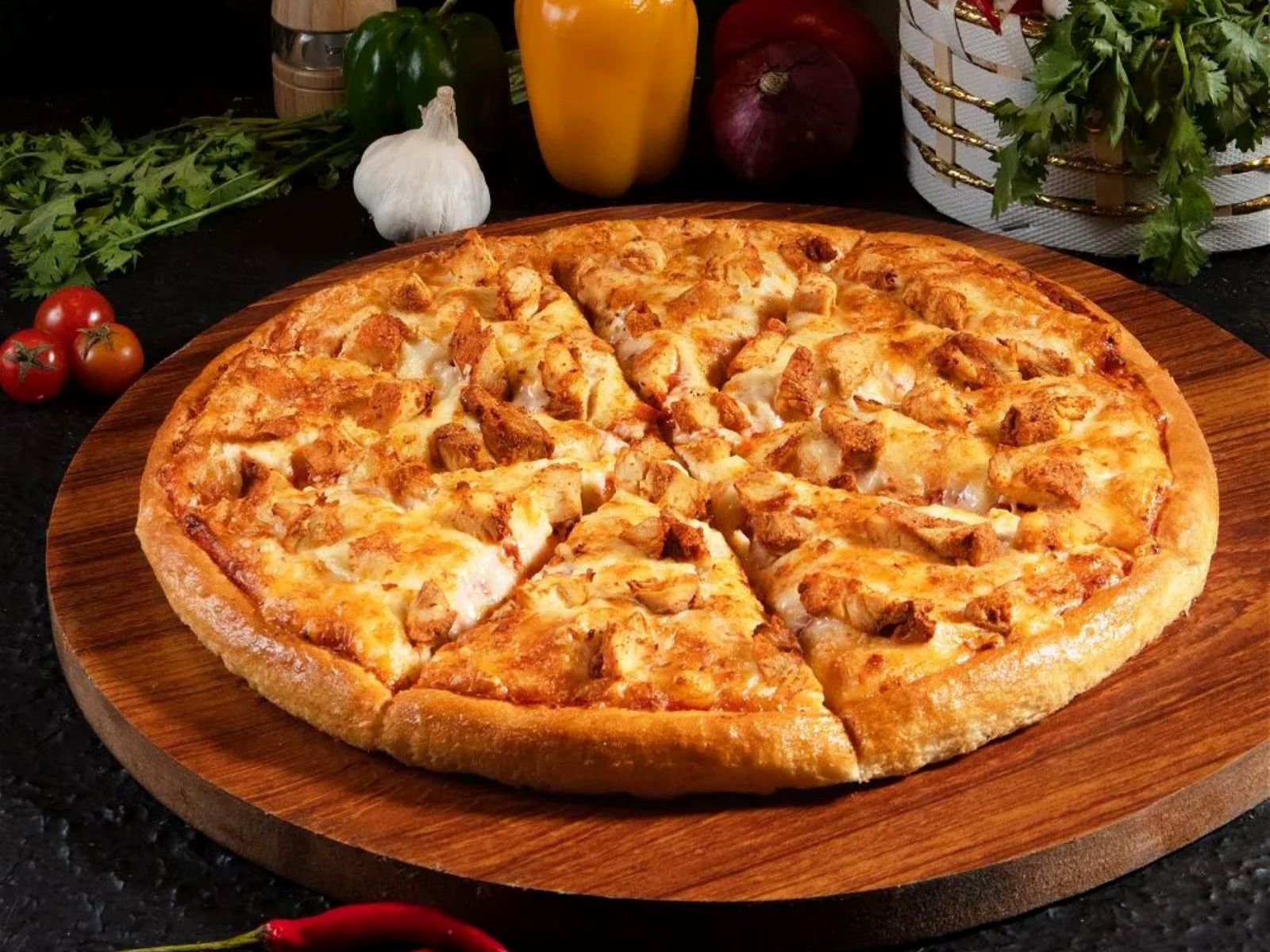 Chicken Tikka Pizza