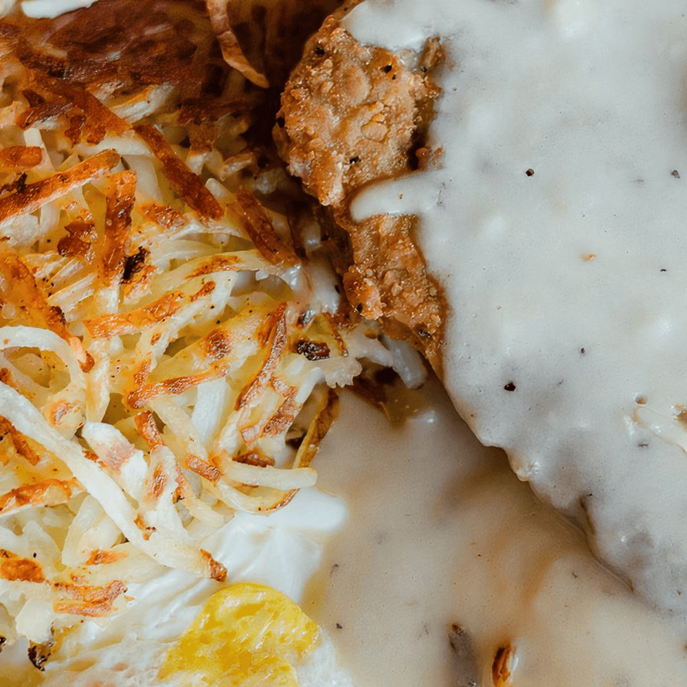 Chicken Fried Steak & Eggs