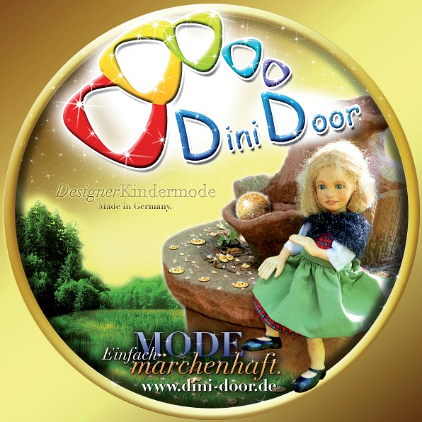 Logo von Dini Door exklusive Designer Kinder Märchenmode