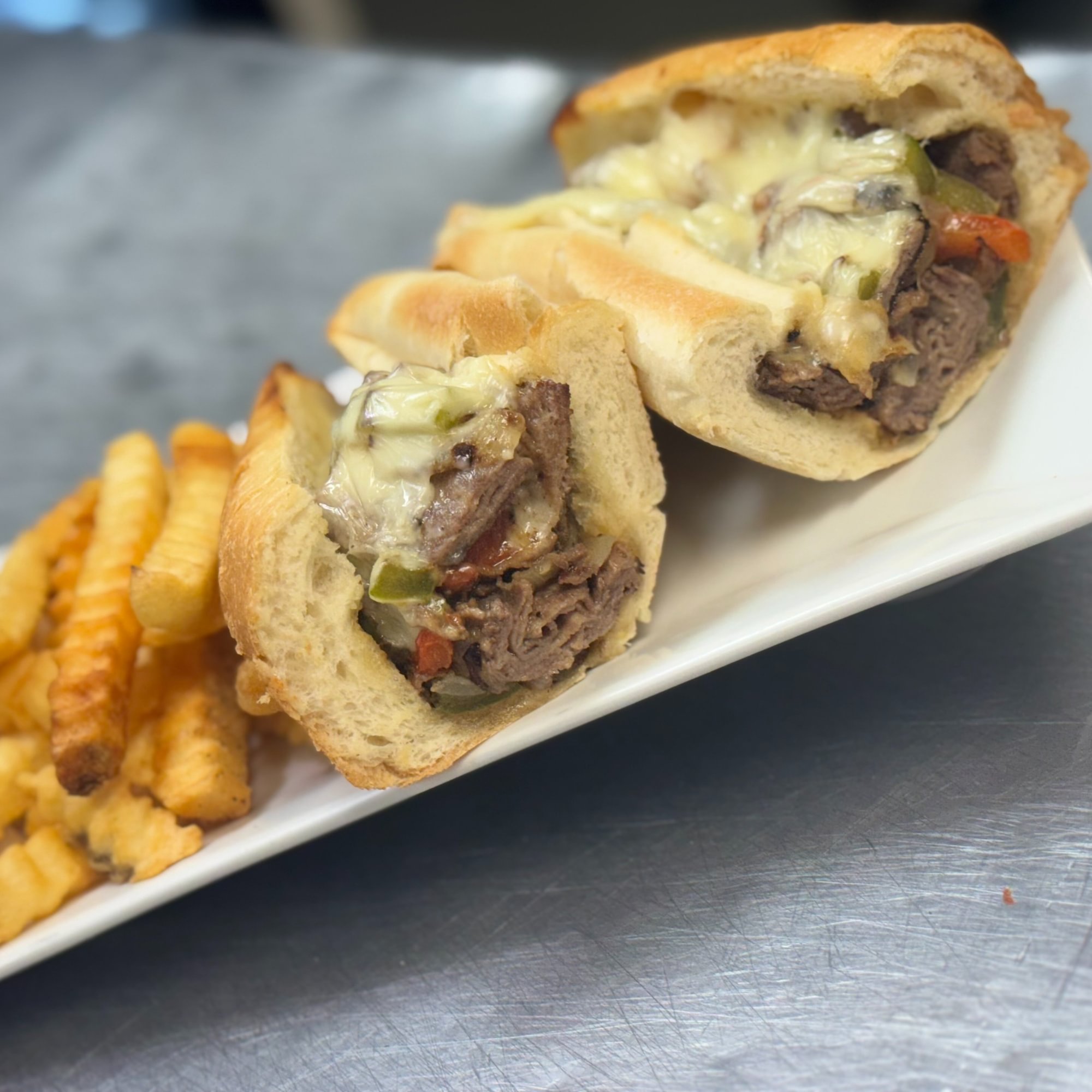 Philadelphia Style Steak Sub