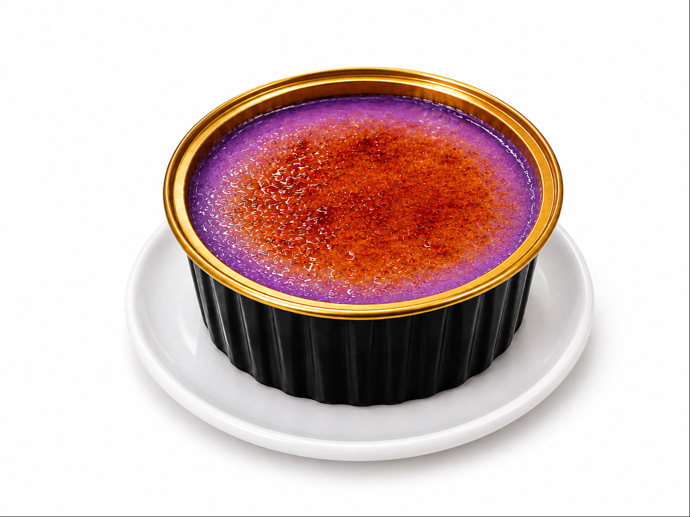 Ube Creme Brulee