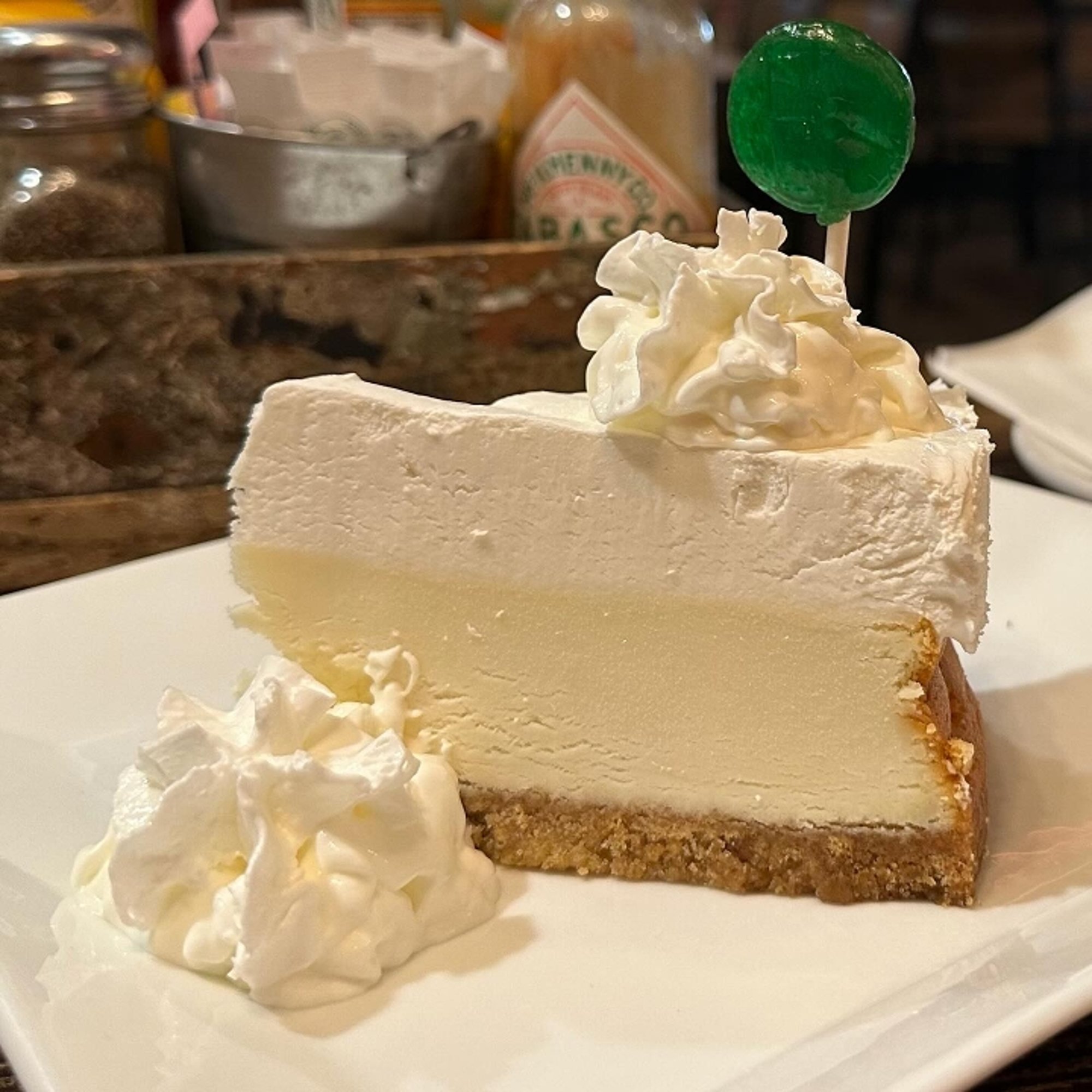 Keylime cheesecake