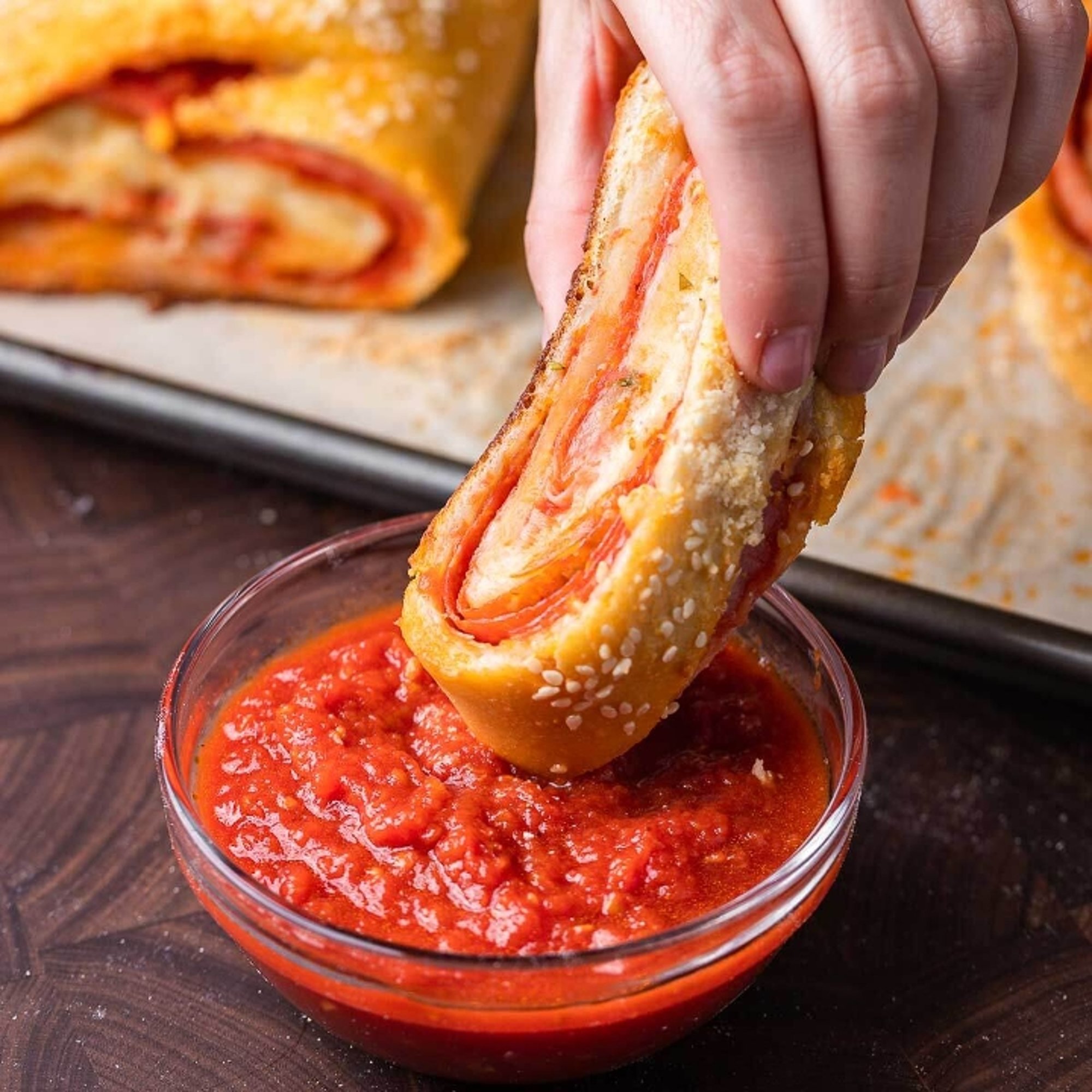Pepperoni Stromboli