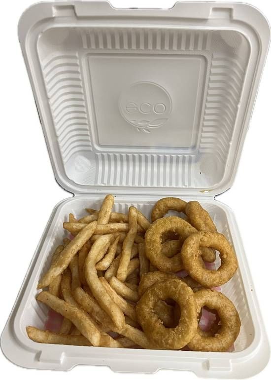 Calamari Rings & Fries Combo #7