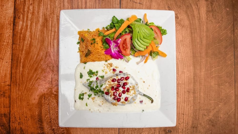 Chili Relleno Plate - Nogada