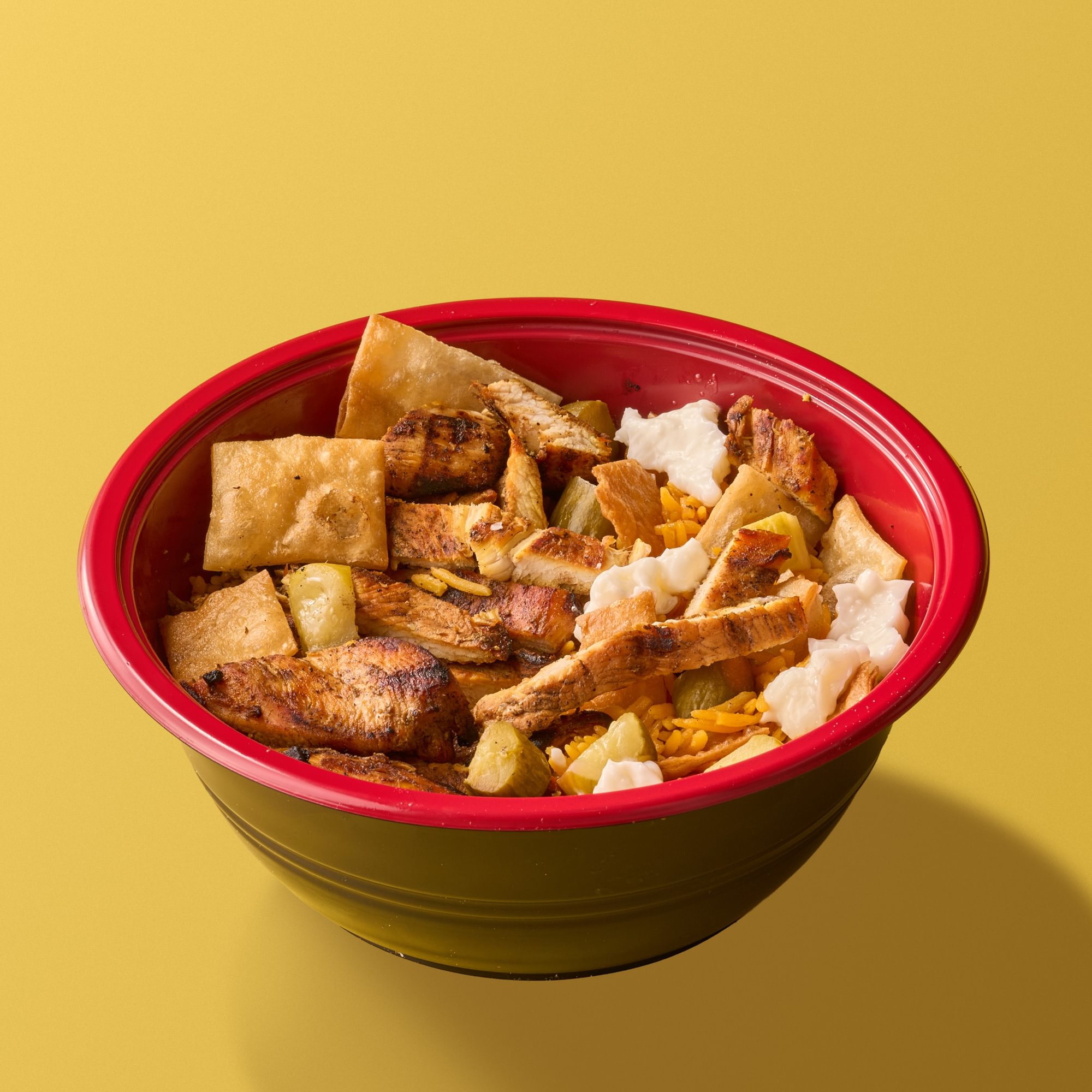 Chicken Shawarma Fatteh Bowl