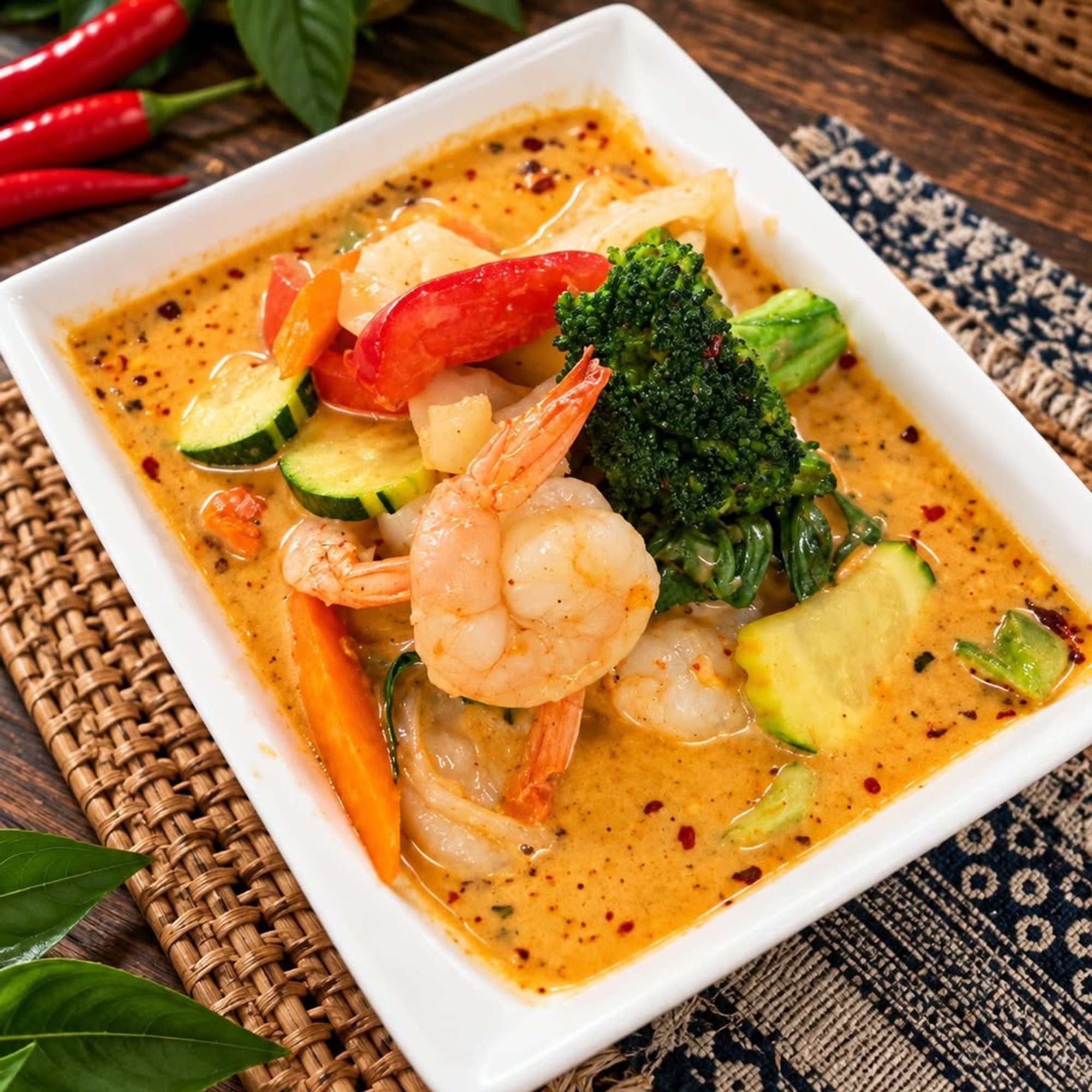 E15. (D) Red Curry
