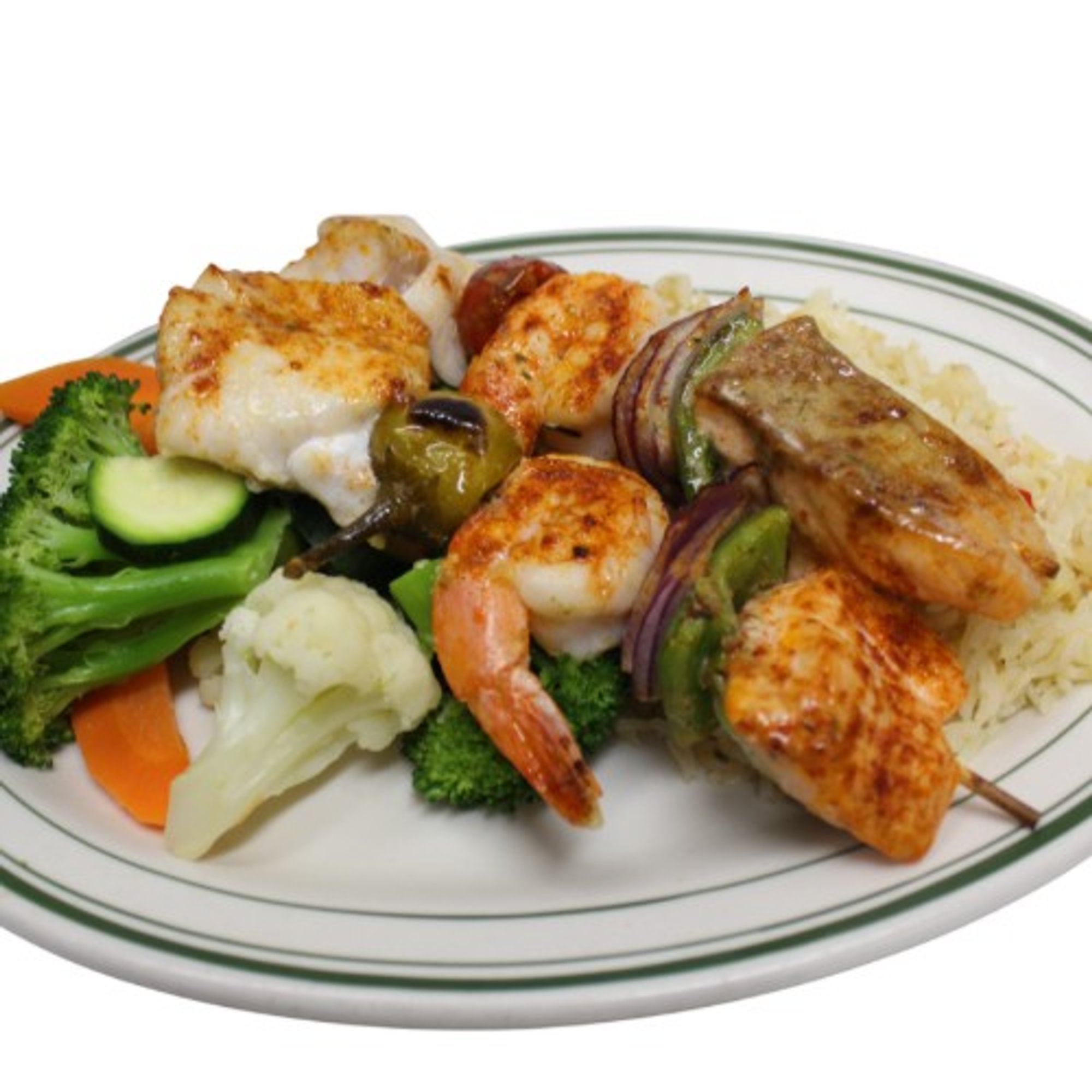 Seafood Kabobs