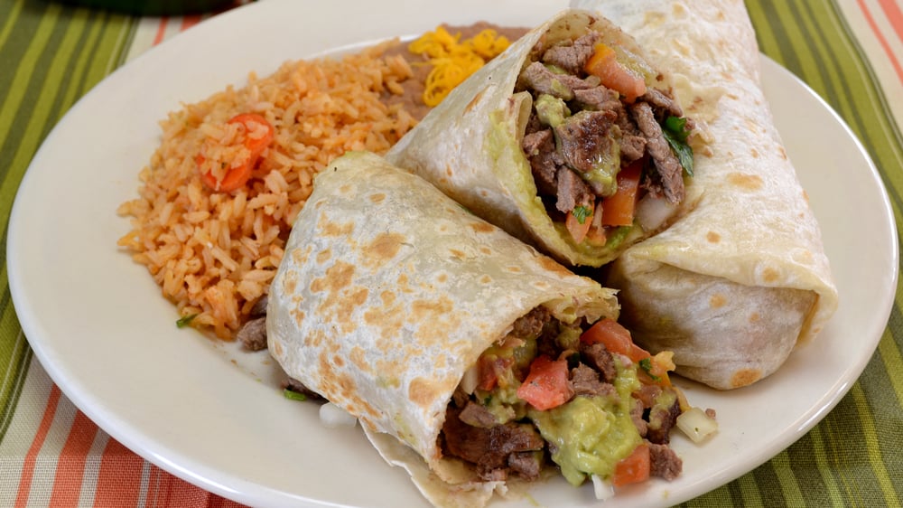 #1 Carne Asada Burrito Combo