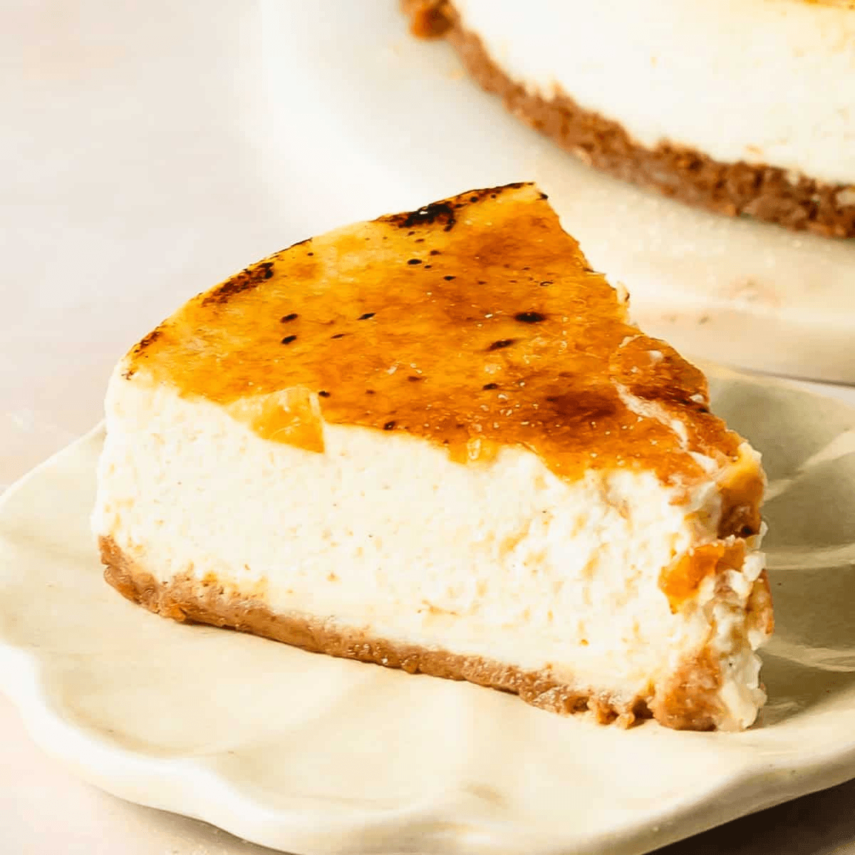 Creme Brulee cheesecake