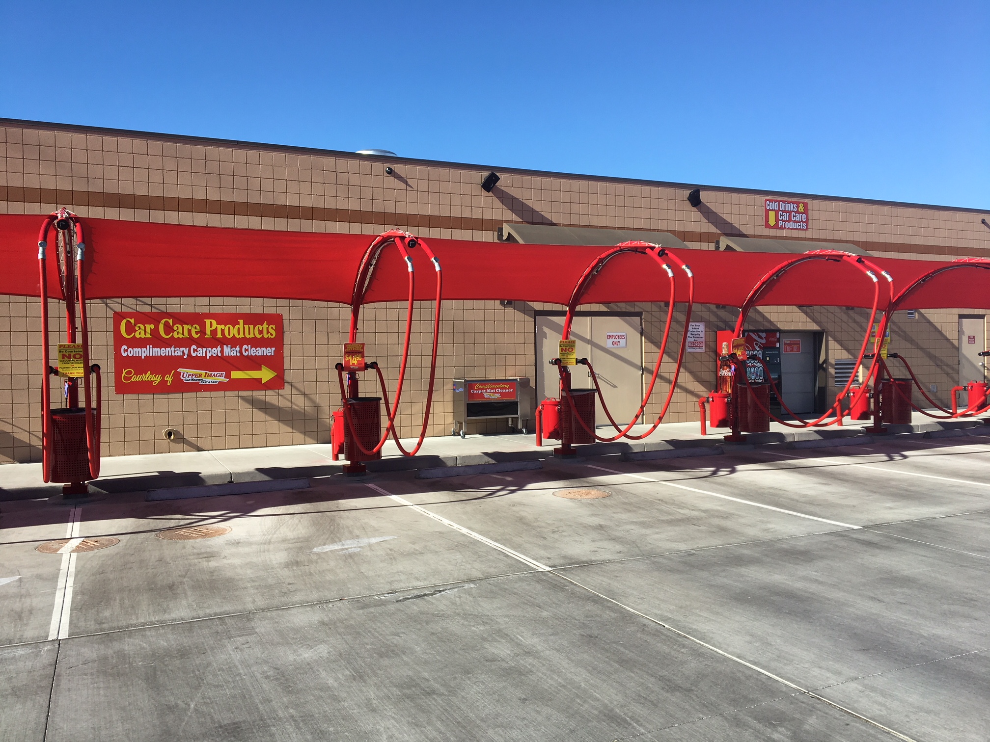 Upper Image Car Wash Photo