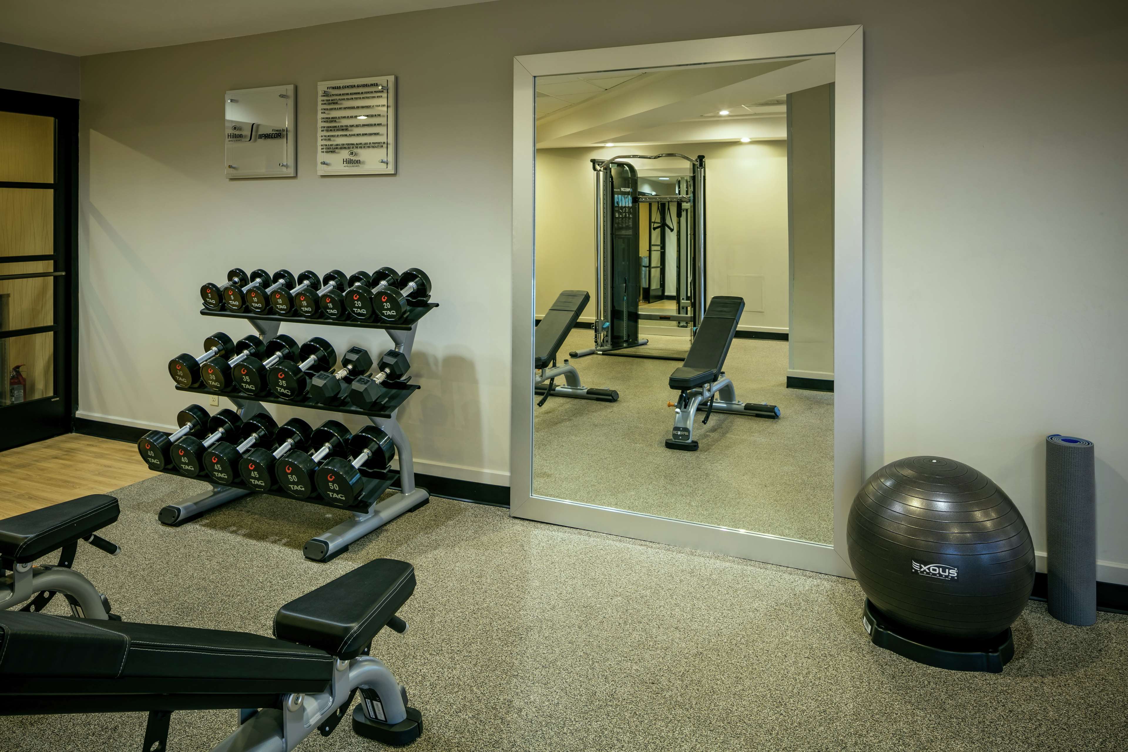 Health club  fitness center  gym