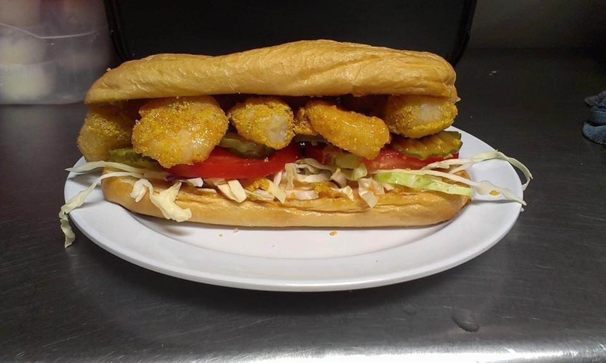 Shrimp Po'Boy Sandwich