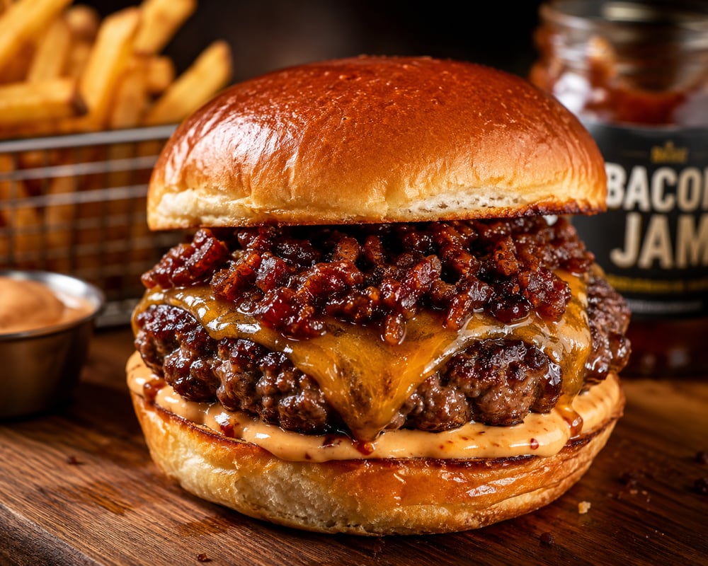 Bacon Jam Burger