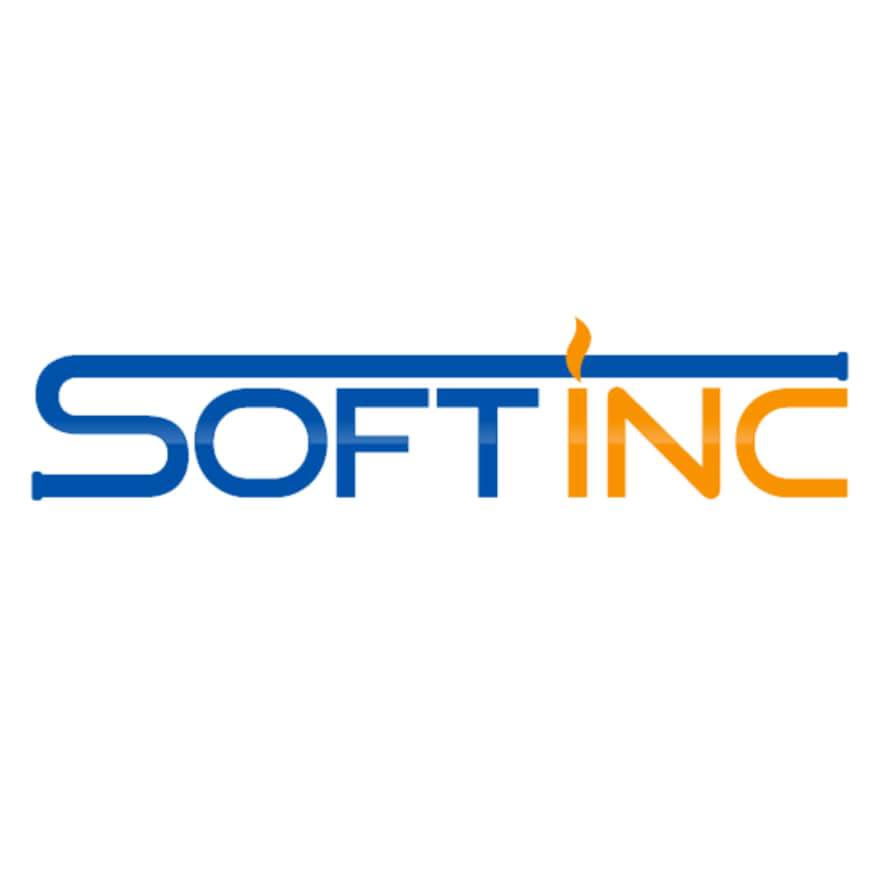 Soft Inc. Plumbing Logo