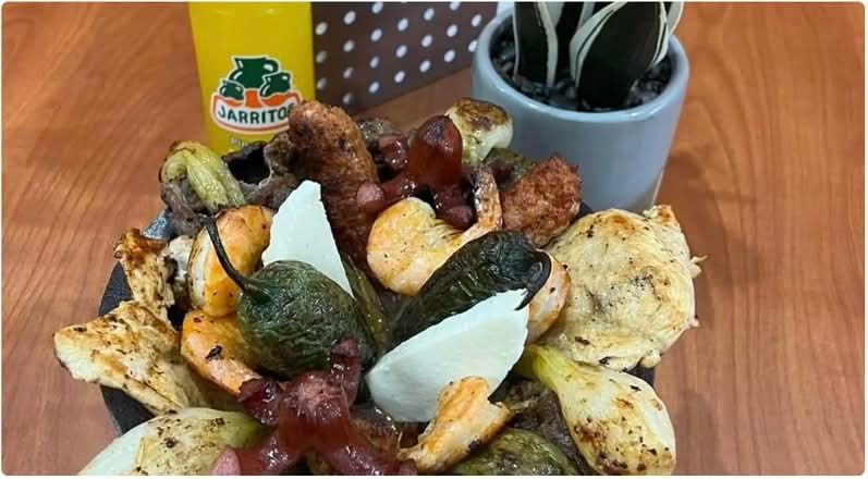 Steak, Chicken & Shrimp Molcajete