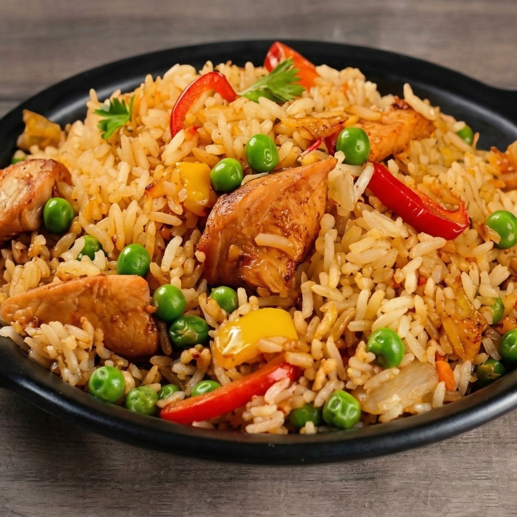 Chicken Egg Fried Rice