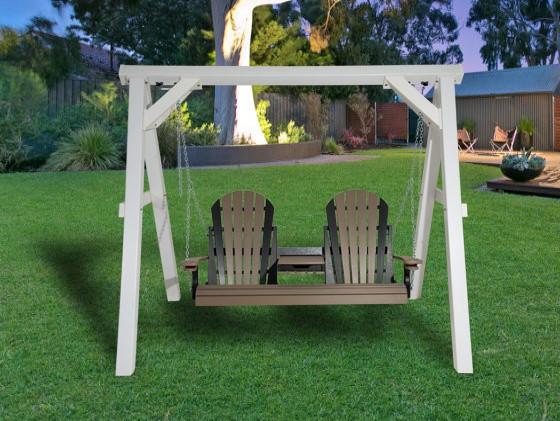 5' Adirondack Swing with console