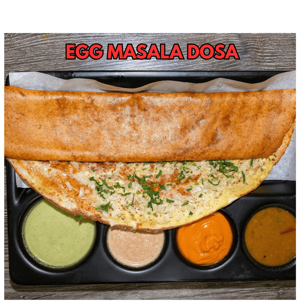 Egg Masala Dosa