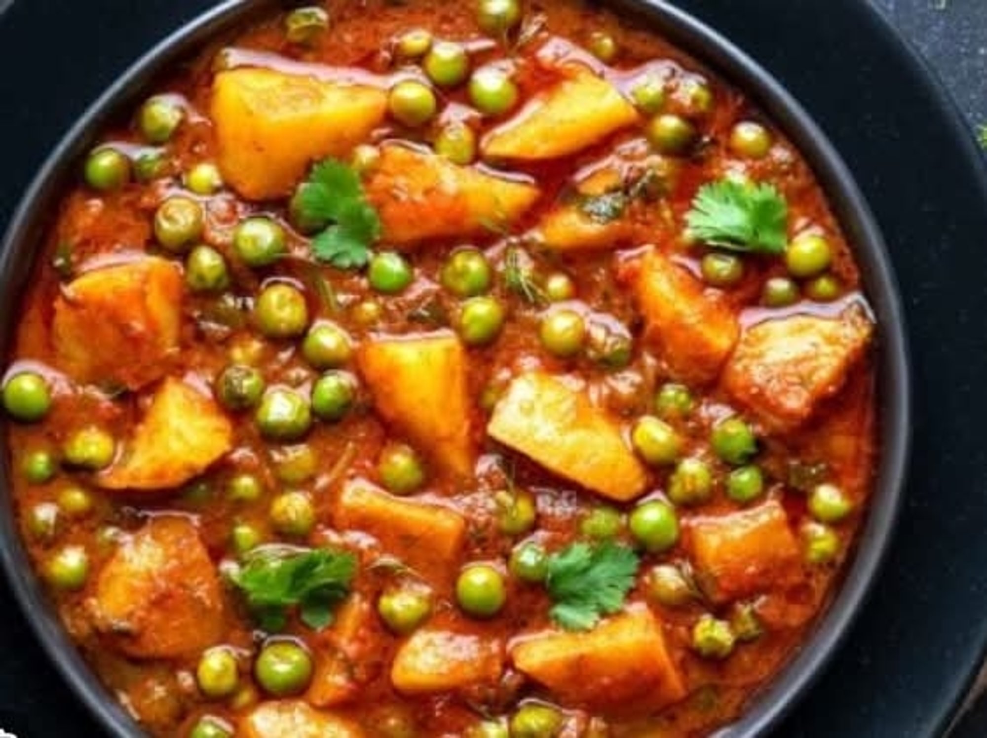 Aloo Mutter Bowl (vegan)