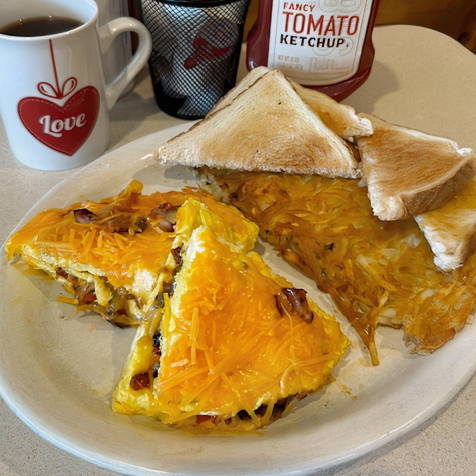 Ham & Cheese Omelette