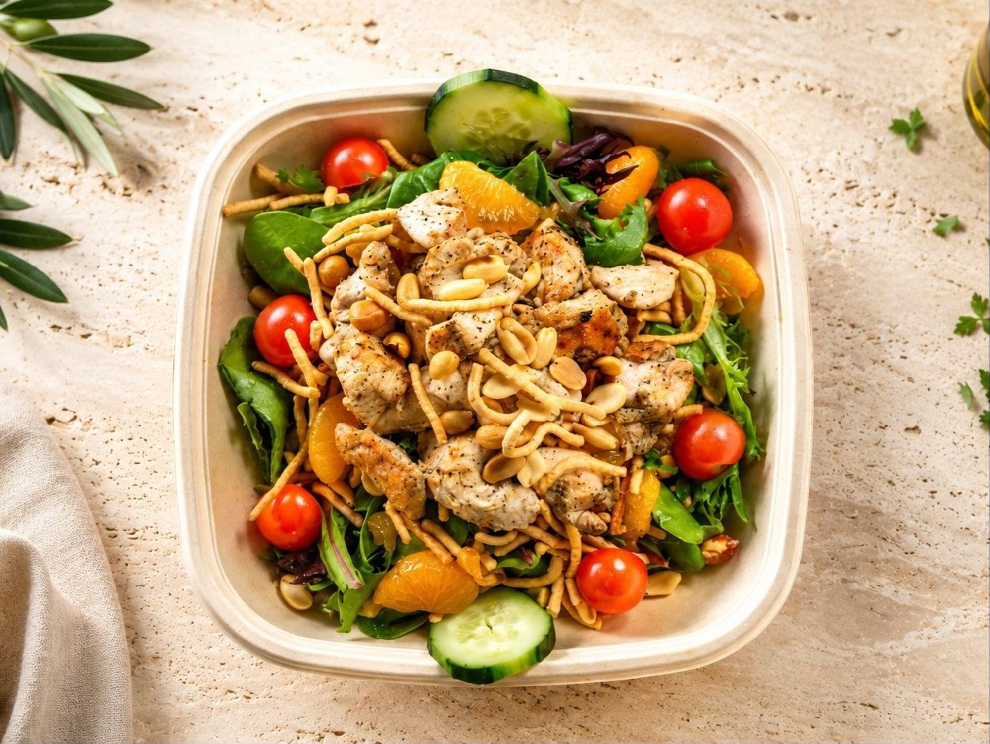 Crispy Chicken Salad