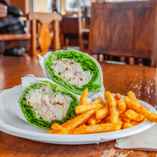 Tuna Melt Sandwich and Side