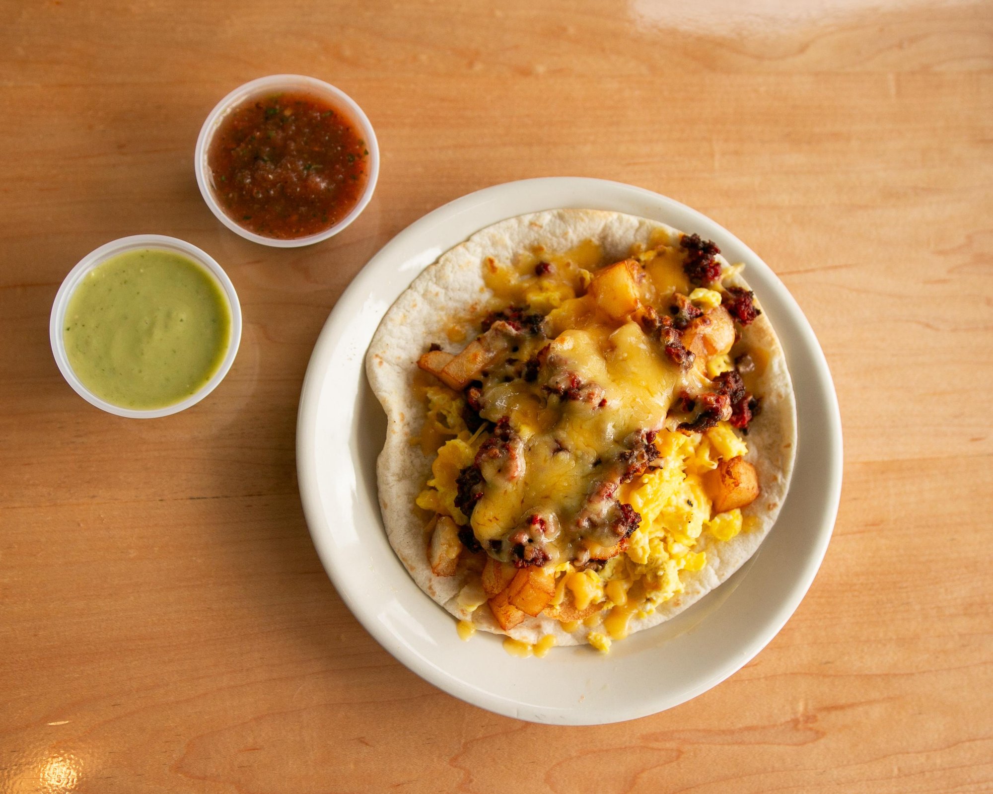 Chorizo, Potato & Egg