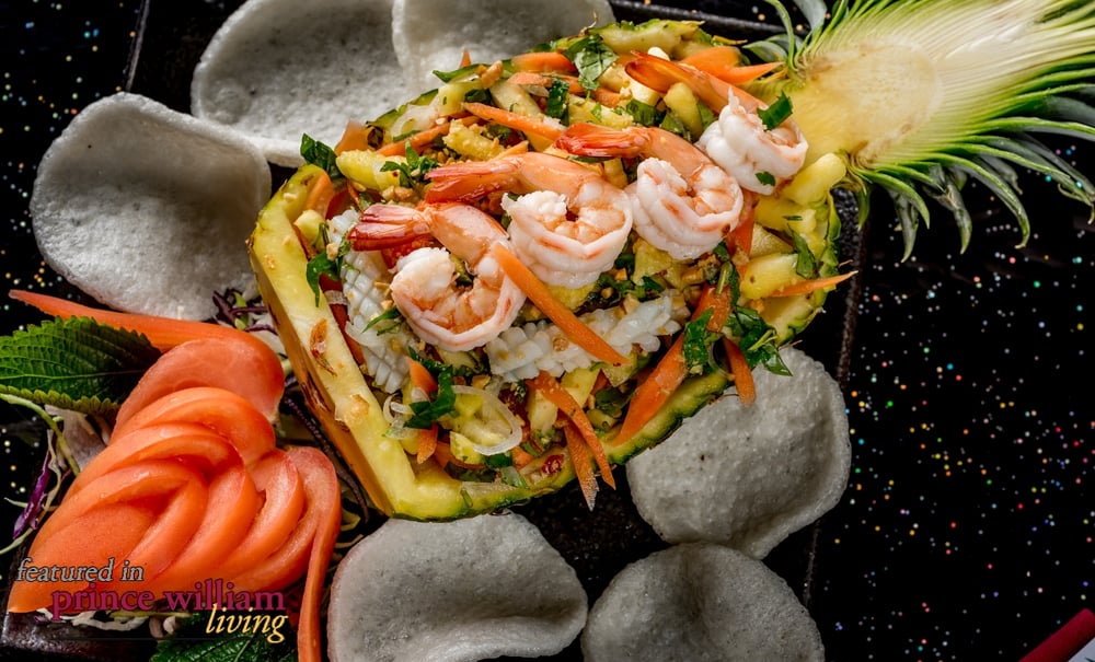 15-Seafood Pineapple Salad - Goi Hai San Trai Thom