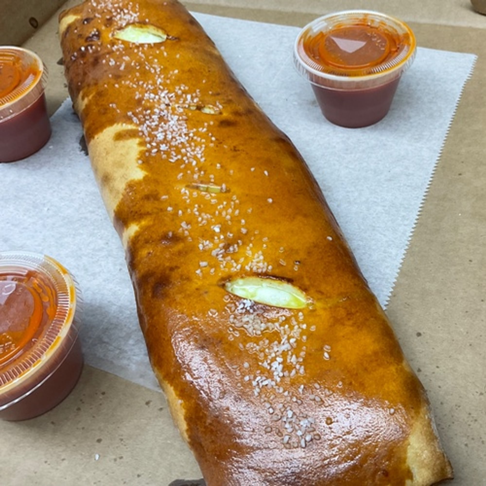 Ham & Cheese Pretzel Boli
