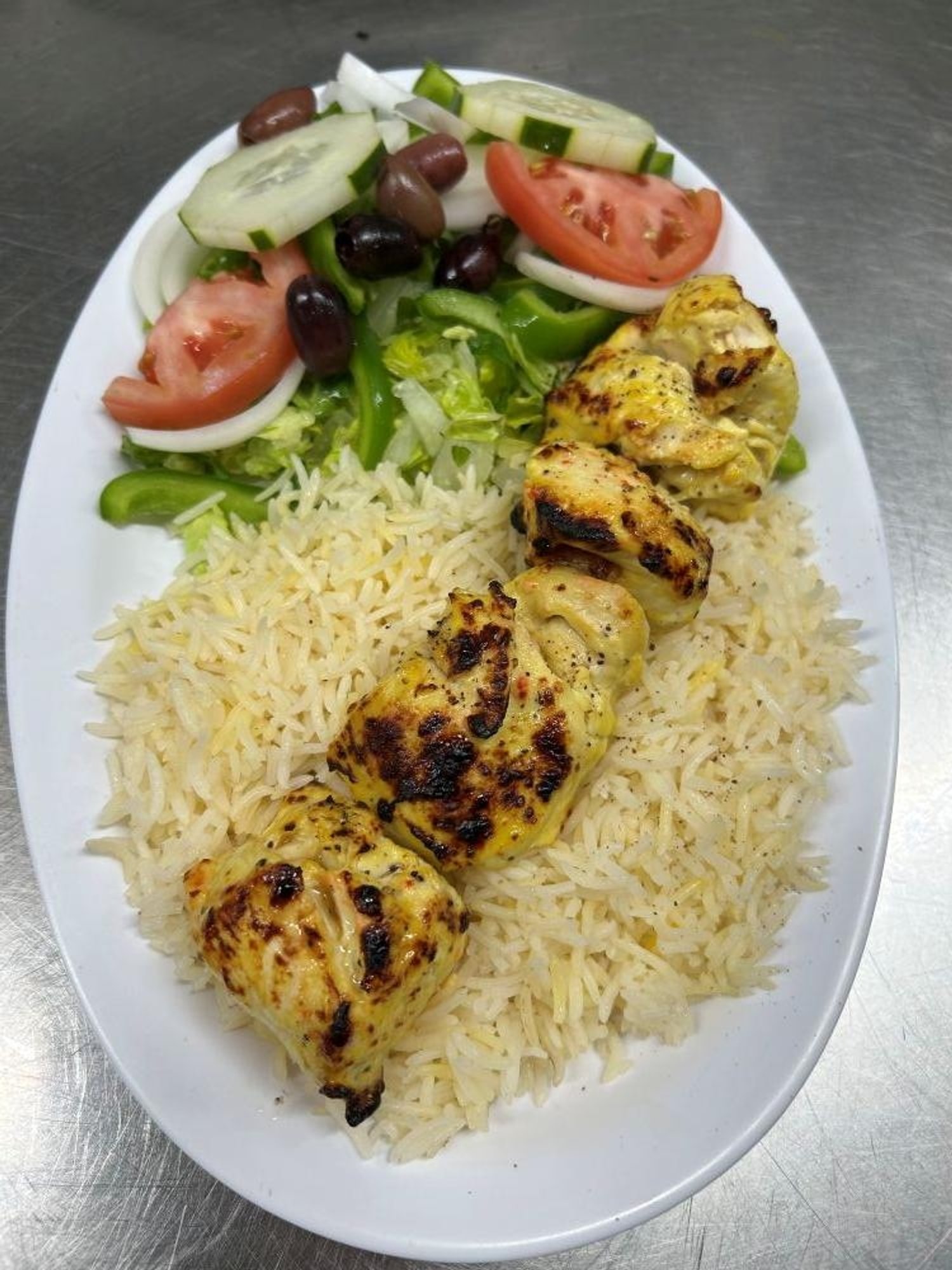 Chicken Saffron Lunch