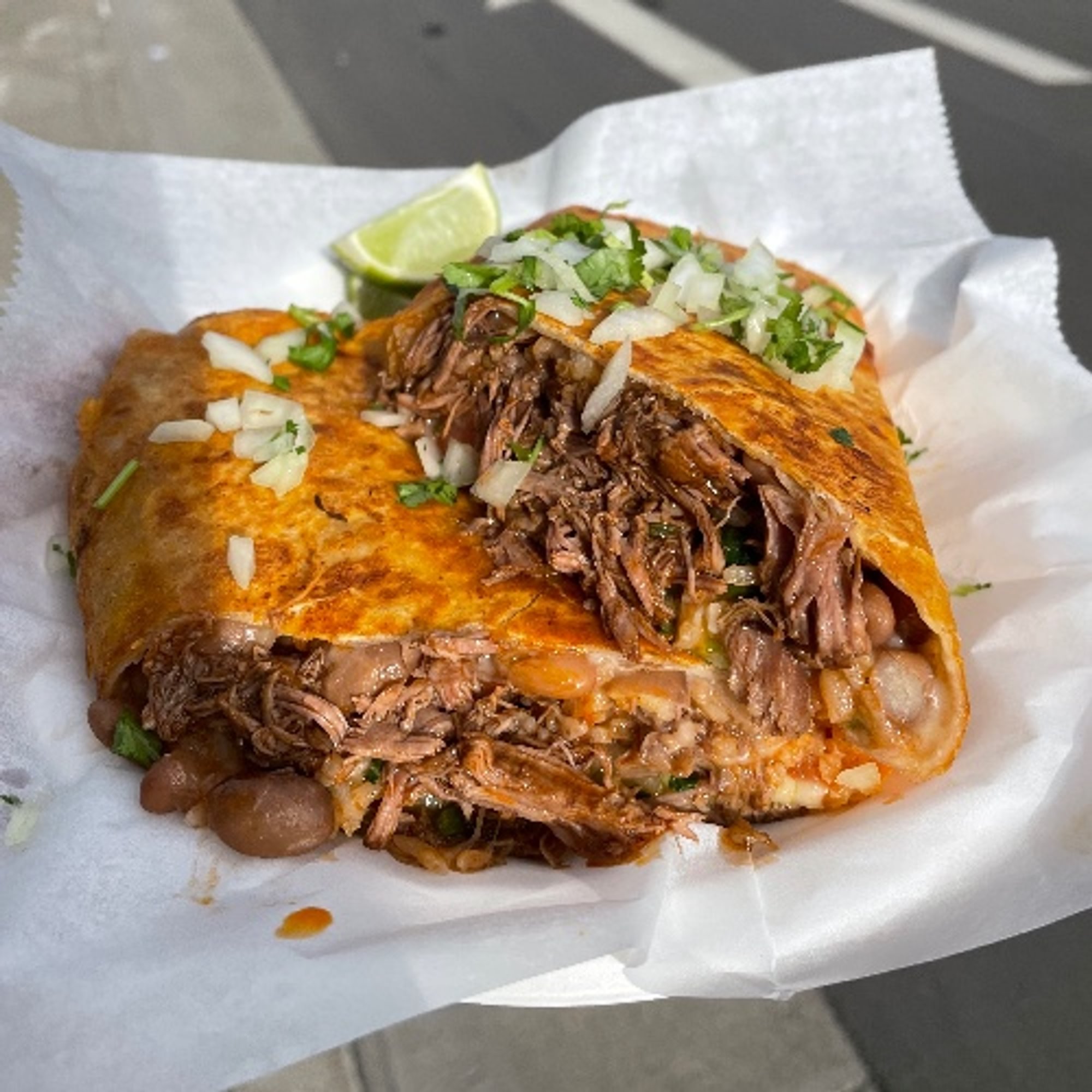 Birria Super Burrito