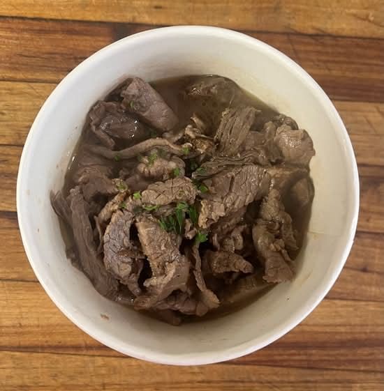 Sliced Piedmontese Lean Beef w/EVOO & Truffle Oil 5oz